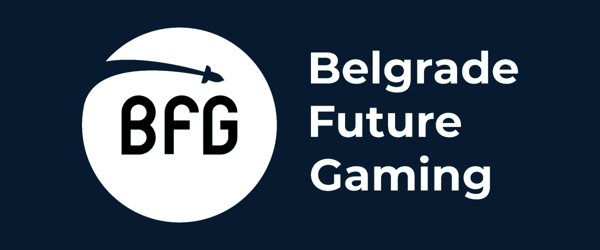 Belgrade Future Gaming resmî fuar logosu
