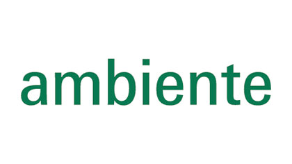 Ambiente Frankfurt resmî fuar logosu